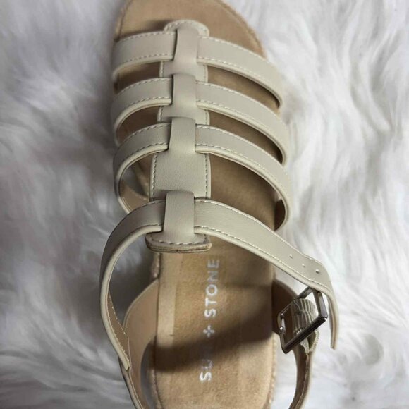 Sun + Stone Women's Rykerr Fisherman Espadrille Flatform Sandals - Picture 4 of 5